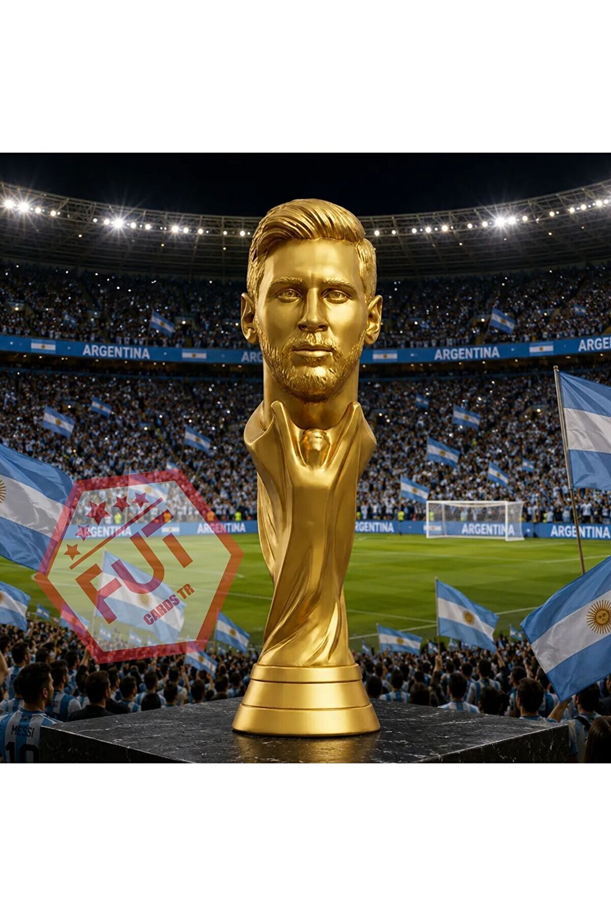 Messi Dünya Kupası Özel Tasarım 20 Cm