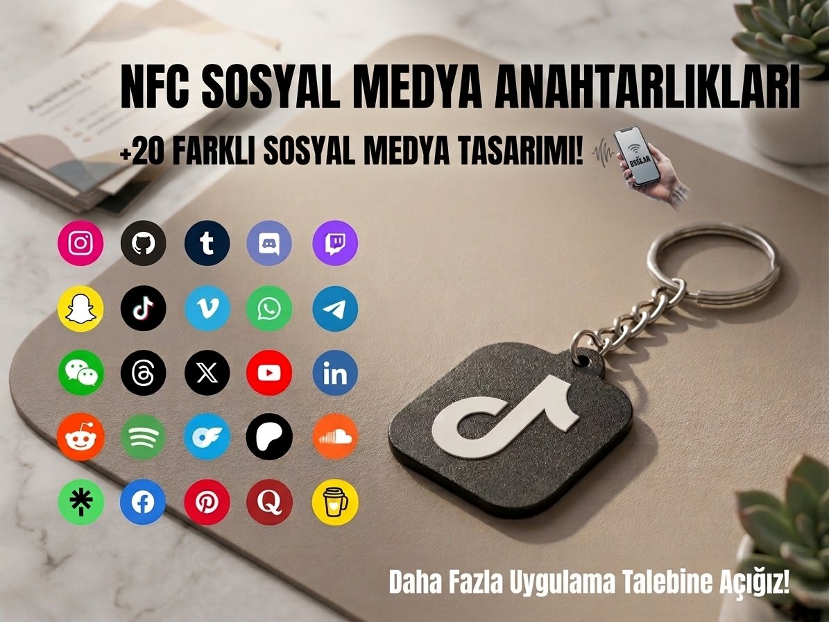 Tek Dokunuşla Takipçi Kazanın: Markanız İçin Sihirli NFC Sosyal Medya Etiketleri