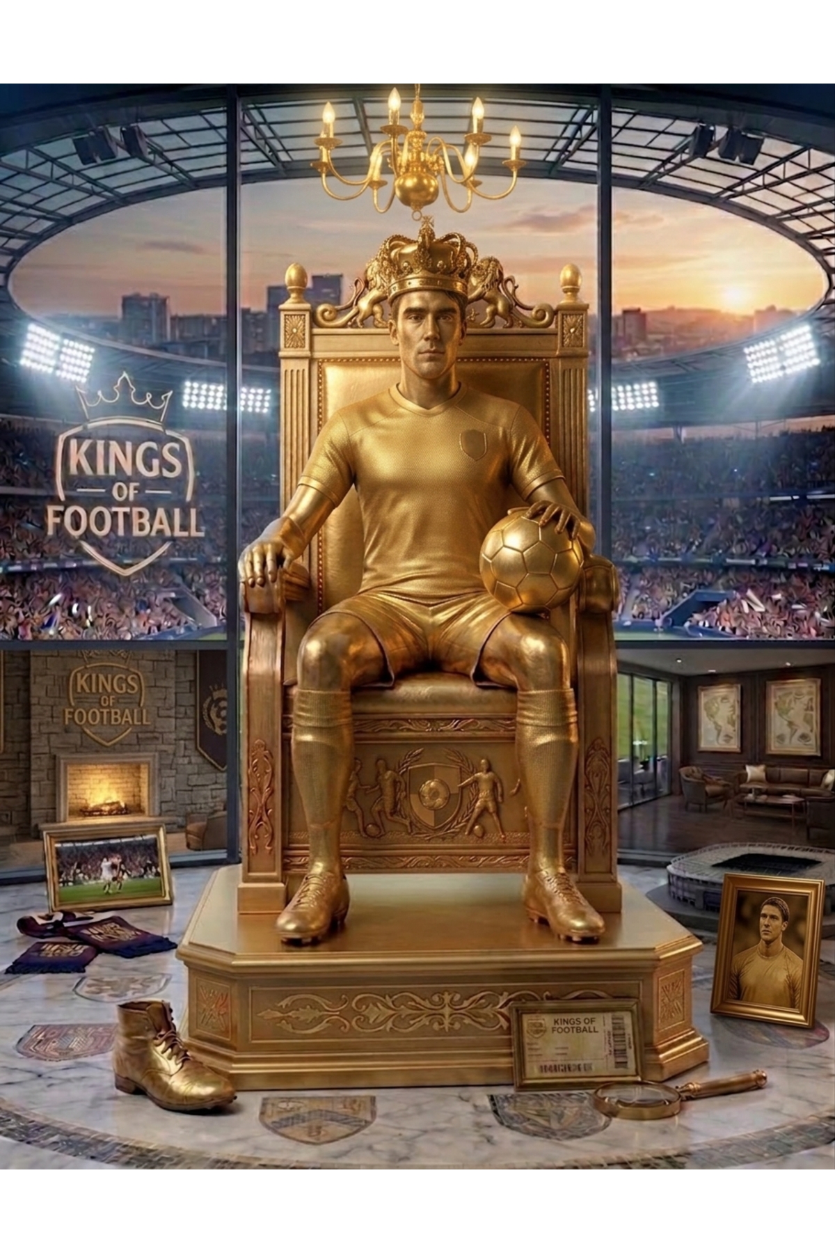 Kings of Football | Kral Dusan Futbolcu Figür